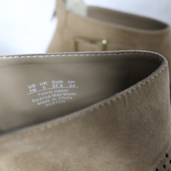 Carlos Santana Tan Open Toe Booties - Picture 6 of 7